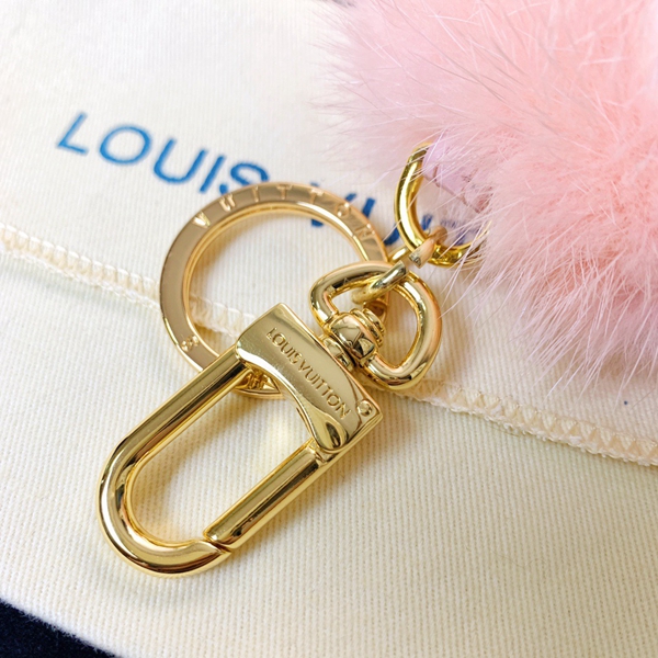 ブランドキーホルダー角部分ディテール